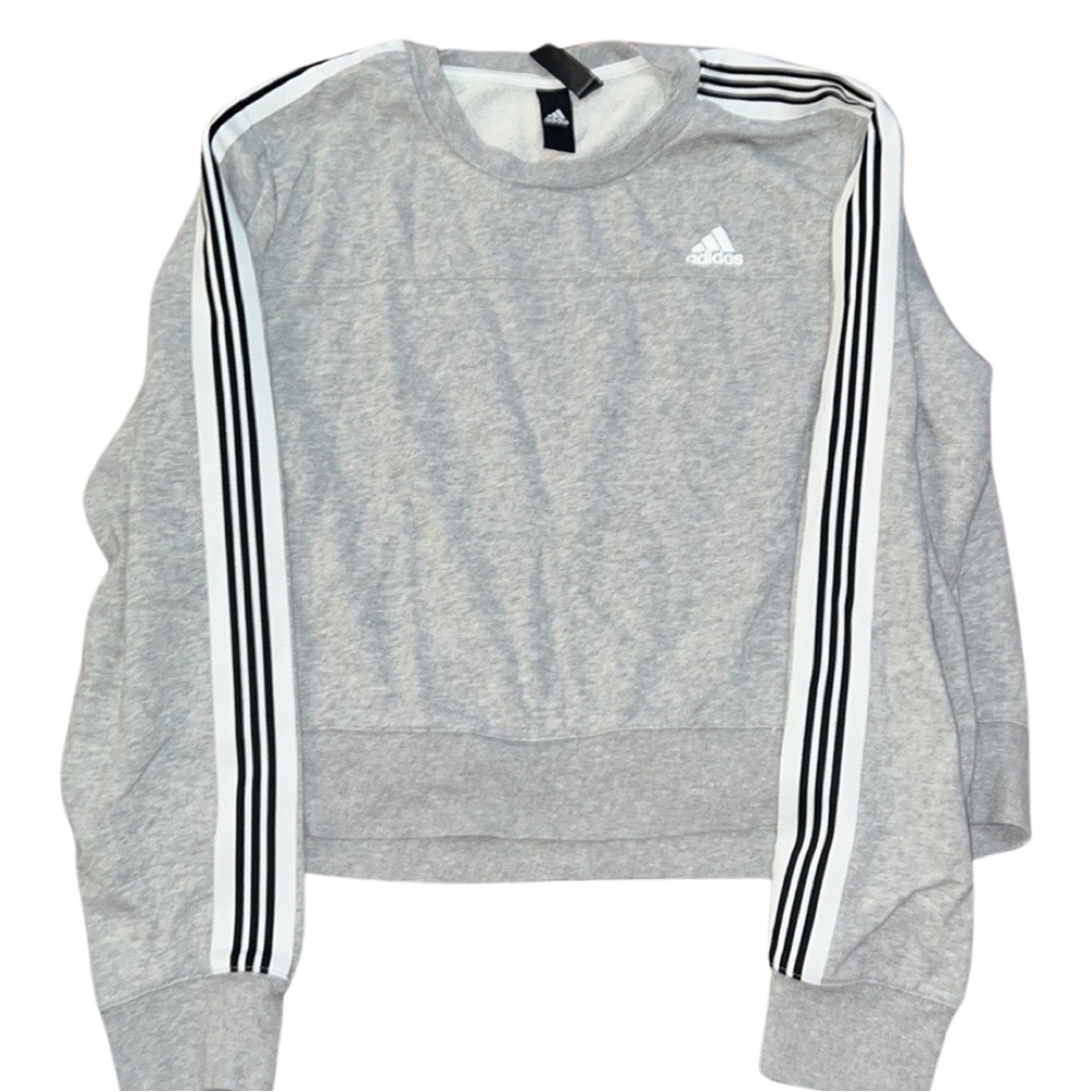 Adidas crop sweater medium